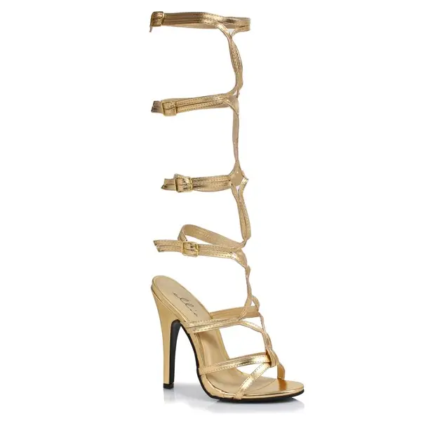 Gold Goddess Costume Heels