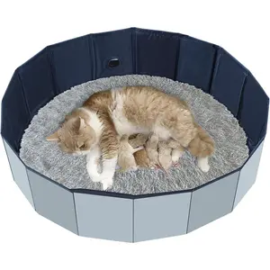Cat Birthing Box,Whelping Box for Cats,Cat Birthing Nesting Boxs,Whelping Pool,Pet Birth Supplies,Foldable Cates Bath Pool,Convenient Storage, Easy to Clean，Can be Used Indoors or Outdoors