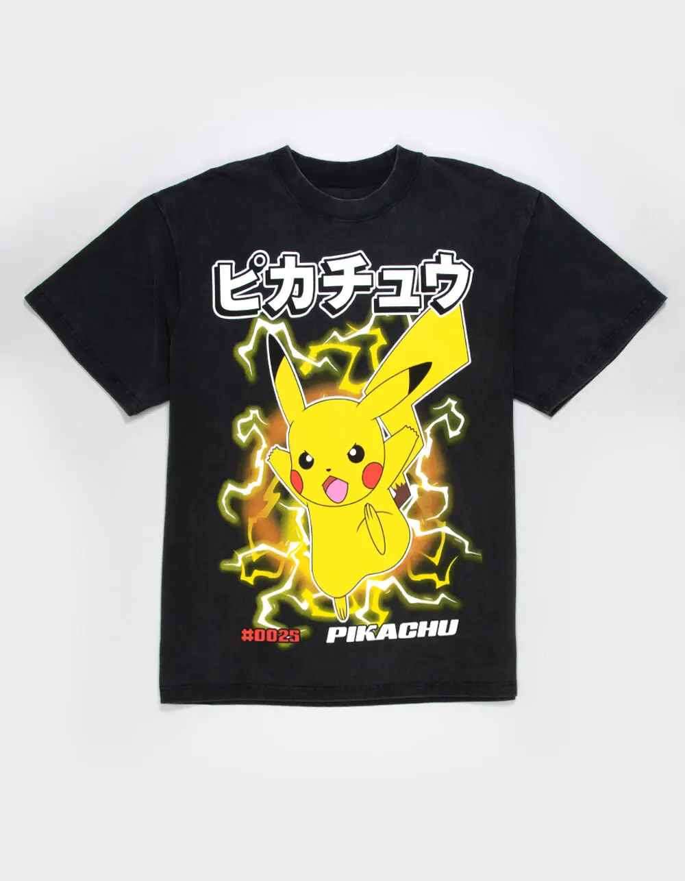 POKEMON Pikachu Mens Boxy Tee