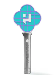 Portable LED Glow Stick Accessory, Four-Leaf Clover Design, Eye-Catching Decoration for Outfit Matching, Concerts, Festivals, Parties and Stage Performances (No Battery Included)