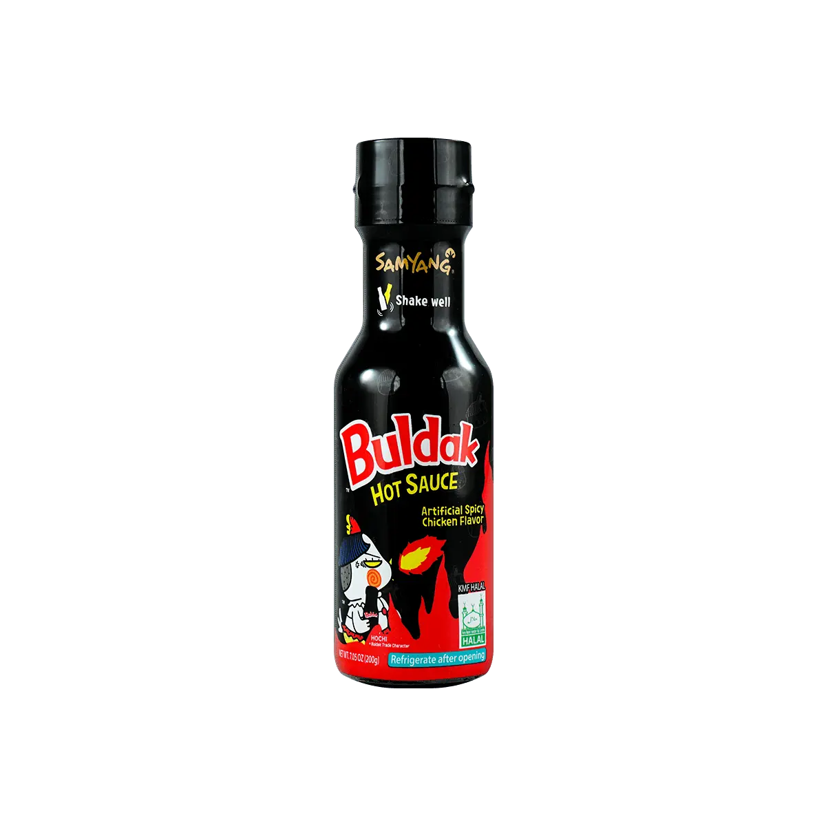 Samyang Hot Sauce for Buldak Ramen, Artificial Spicy Chicken Flavor Sauce 7.05 oz