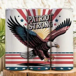 Patriot strong | 20oz sublimation transfer print out (TRANSFER ONLY, NOT A FINISHED TUMBLER)