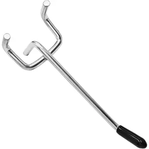 Pegboard Hooks Accessories, 2 in, Pegboard Organizer Kit for Garage Organization and Tool Storage, 32 Pack