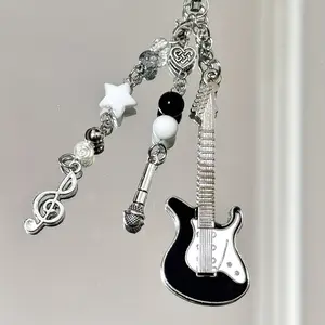 1 charming handmade mobile phone pendant, cute antique card pendant, simple ABS resin girl accessory, cute and fashionable, perfect gift for girls and anime fans, suitable for phone cases, bags, CCD camera accessories