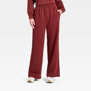 Women's Airy Sleek Lace Detail Track Pants - All In Motion