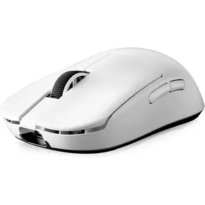 L7 Pro  Gaming  Super Light 39g, Gaming  Esport with 26K DPI, Optical , Programmable Buttons, Dual 8K Polling and PAW3395 Sensor, Tri-Mode Connection, PC/ - White