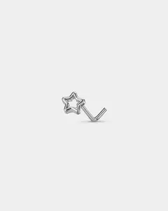 Star Titanium Nose Stud