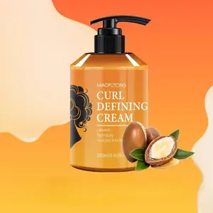 Curl Defining Cream, Deep Moisturizing Hydrating Hair Cream, Hair Care & Styling Product for Women & Men, Suitable for Wavy Curls