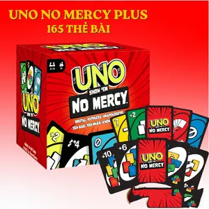 UNO No Mercy PLUS Expanded Edition – Ultimate Family & Friends Card Game