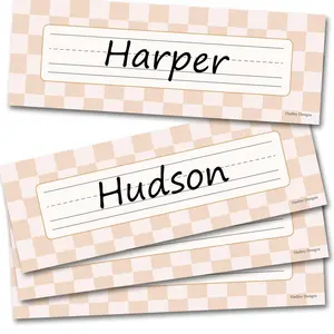 Classroom Labels | Set of 36 | Classroom Supplies Adhesive Stickers Customizable Stickers Name