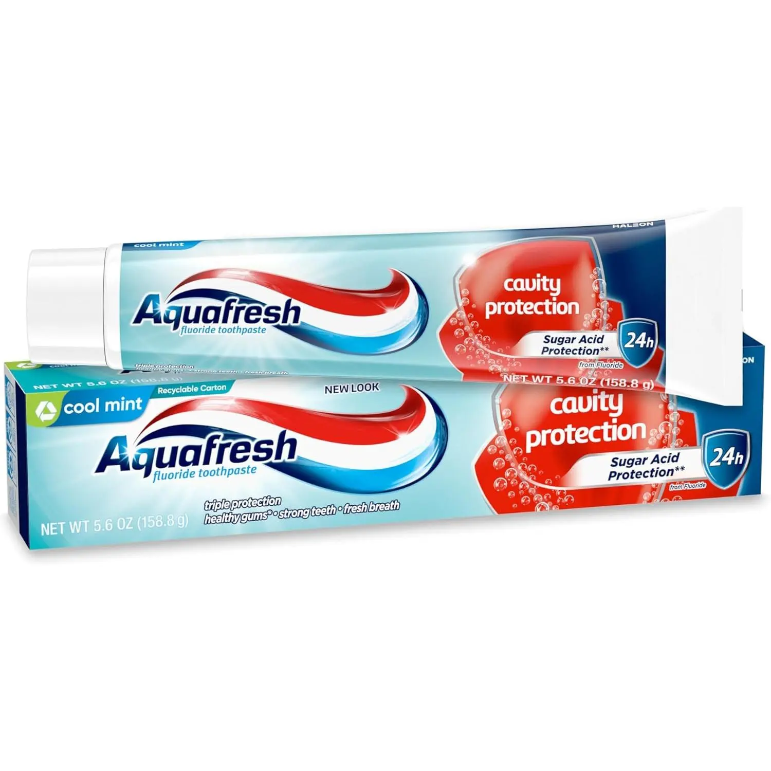 Cavity Protection Fluoride Toothpaste, Fresh Mint Oral Care - 5.6 oz