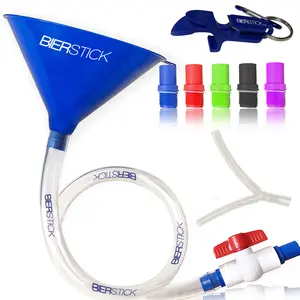 24inch Bierstick Tube and Funnel with Valve & Y-Adapter 24inch Bierstick Tube and Funnel with Valve & Y-Adapter