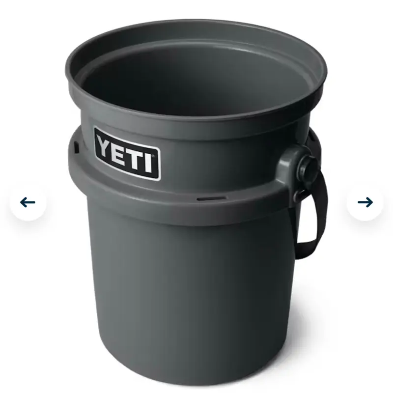 Yeti LOADOUT 5-Gal Heavy-Duty Home Care Bucket, Multi-Purpose Home Supplies Container for Storage & Organizing