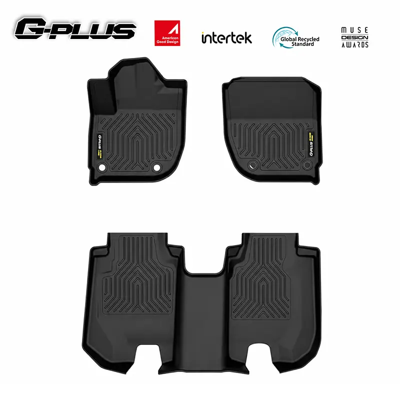 Floor Mats Fit Honda HR-V/Ridgeline/CR-V/Accord/Civic /Civic Coupe/Fit /Pilot/Odyssey 2012-2026 Floor Liners,TPE All Weather Protection