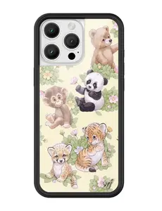Wildflower Cases - Safari Babies, Limited Edition iPhone Case | Accessories Durable Protection Animals Trendy Cute Monkeys Bear Panda Pandas Protective Smartphone