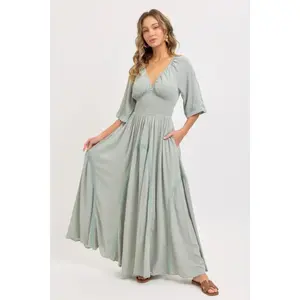 Romantic Flowy Maxi Dress