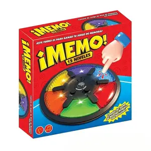 Memory Challenge Game for Kids and Adults, Electronic Light and Sound Brain Training Game, Tabletop Games, Enhance Memory and Focus Skills, Fun Challenges