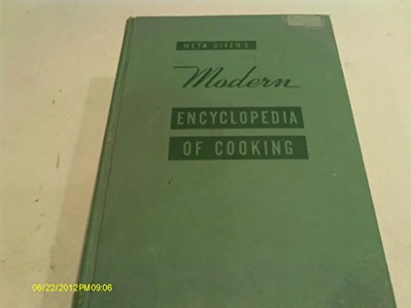 USED Book - Meta Given's / Givens Modern Encyclopedia Of Cooking, Vol.1 by Meta Given (Hardcover)
