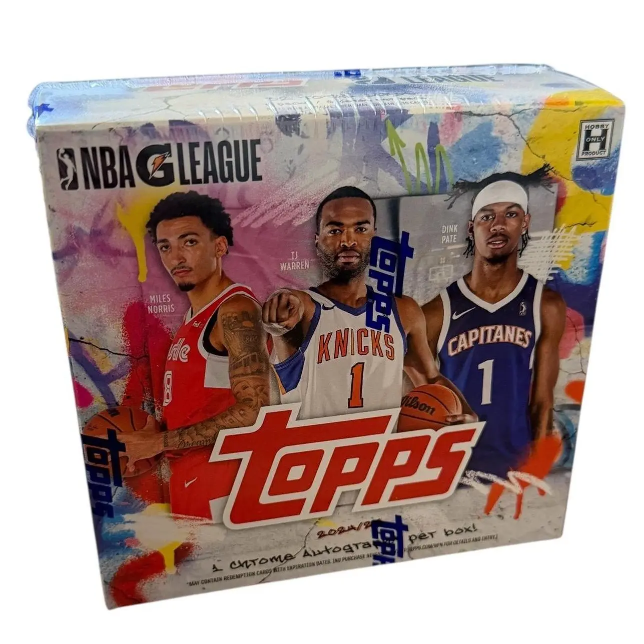 Topps NBA G League 2024 Hobby Box Trading Cards, Sports Trading Cards, Collectible Cards