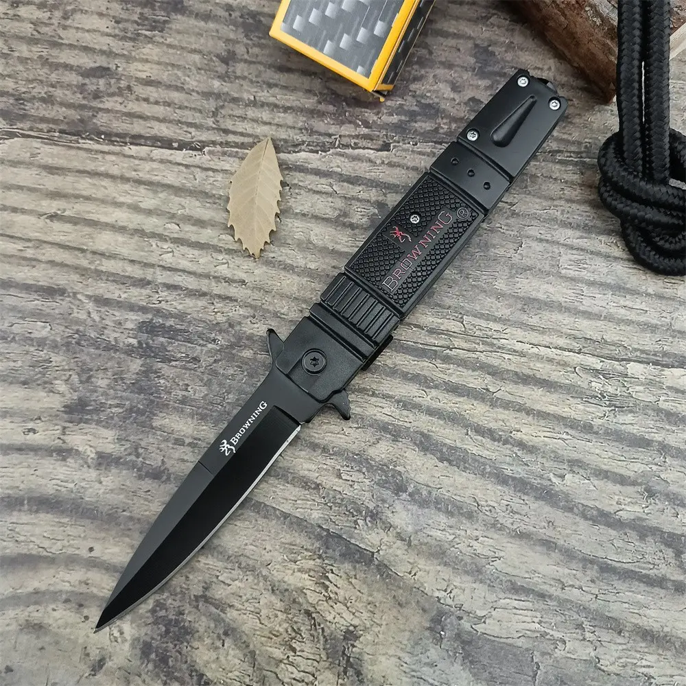 Multi-Function Folding Pocket Knife, with 5Cr13MoV steel blade and ABS handle. Compact design. Ideal for outdoor activities like survival gear, Survival Tools, Outdoor survival equipment, camping, hiking, fishing—a versatile pocket tool