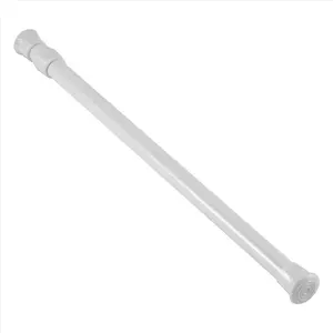 Telescopic shower rod shower curtain rod telescopic rod rod shower White 30-50 Cm