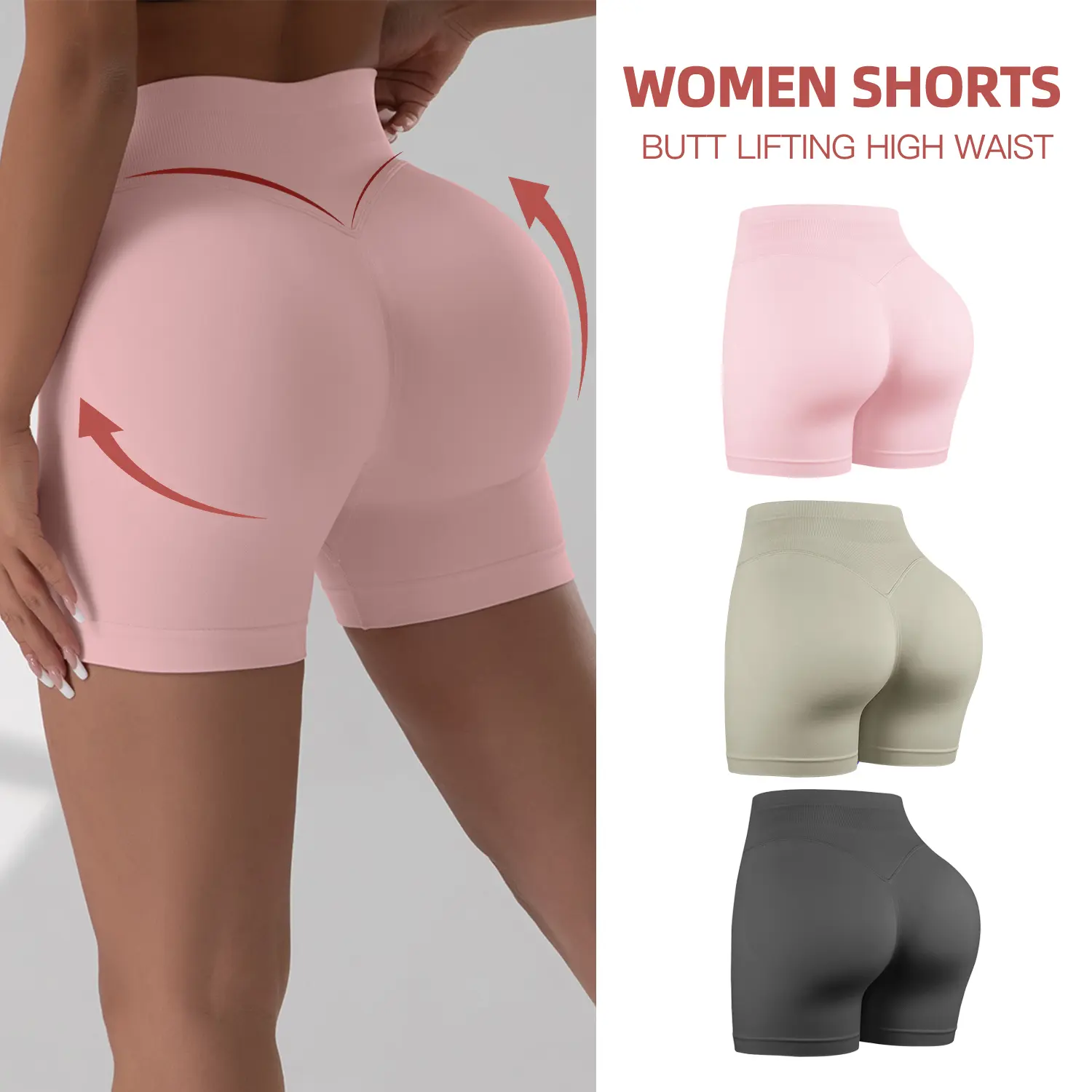 CHRLEISURE 3/6PCS High Waisted Biker Shorts for Women- Fitness Athletic Workout Running Yoga Gym Shorts CHRLEISURE 3/6PCS High Waisted Biker Shorts for Women- Fitness Athletic Workout Running Yoga Gym Shorts