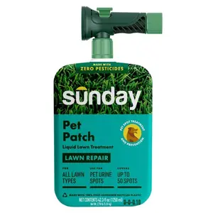212 MAIN Pet Patch All-Purpose Lawn Fertilizer - 2500 sq ft Coverage for All Grasses, Lawn Care & Soil Remedy Solution with Liquid Treatment