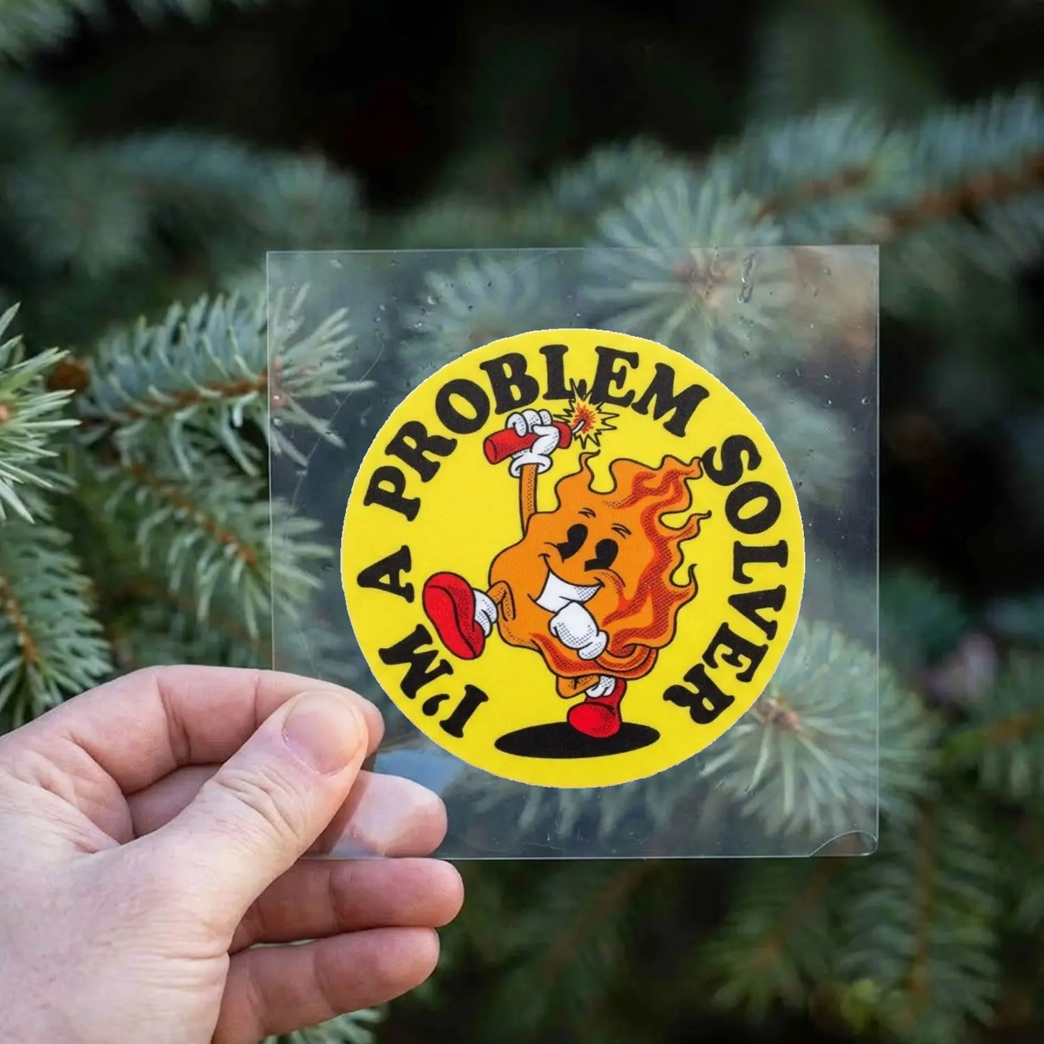 I'm a Problem Solver Sticker, Funny Work Humor Decal, Office Vinyl Sticker, Laptop Sticker, Sarcastic Gift for Coworkers