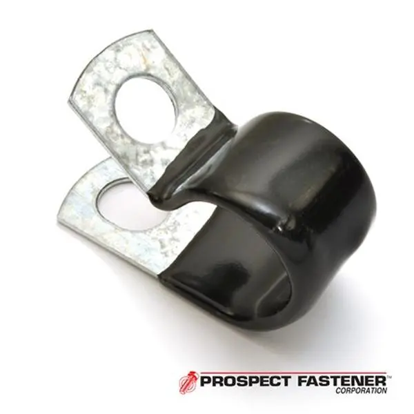 212 MAIN KMC Stampings COV0913Z1 Medium Duty Vinyl Cushion Clamp, .5 in. Dia, .406 in. Hole, 100 Pieces, Hardware for Sports & Outdoor Fitness Scooters Equipment