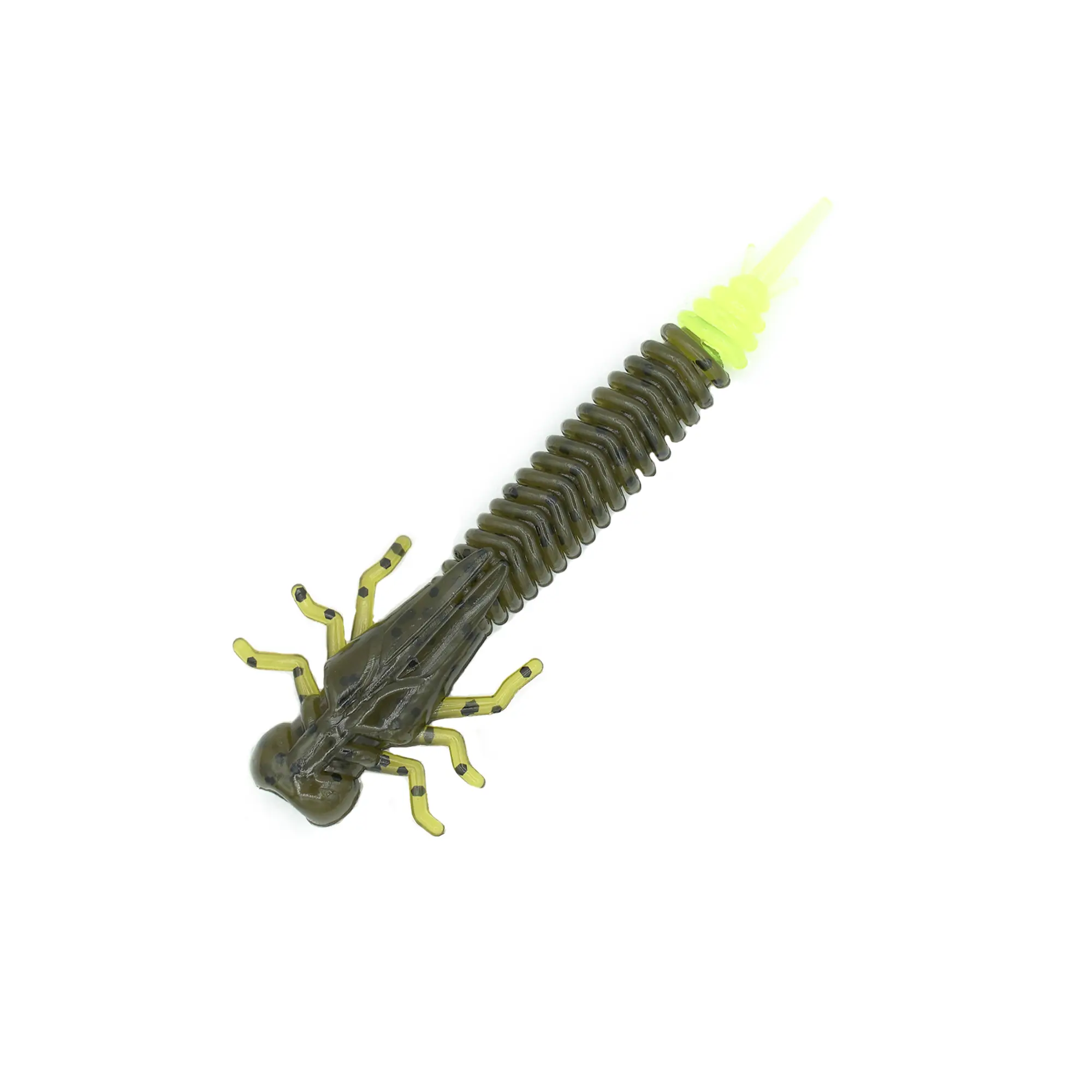 HellaMite - Green Pumpkin/Chartreuse Tail