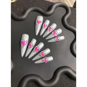 aura effect manicure kit | Work-friendly press on nails (so natural) | Everyday luxury nails without the price finish glossy