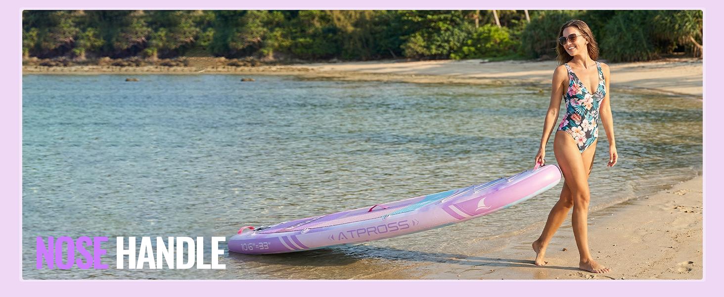 10'6''x33''Inflatable Stand Up Paddle Board, 400lbs Extra Wide Stand Up Paddleboard with Kayak Seat, Anti-Slip EVA Deck Premium SUP Accessories Kit, Non-Slip Stable Deck Boat 10'6''x33''Inflatable Stand Up Paddle Board, 400lbs Extra Wide Stand Up Paddleboard with Kayak Seat, Anti-Slip EVA Deck Premium SUP Accessories Kit, Non-Slip Stable Deck Boat