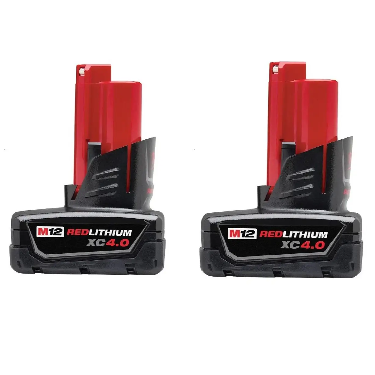 Milwaukee 48-11-2440 M12 REDLITHIUM XC 4.0 Extended Capacity Battery (2 Count)