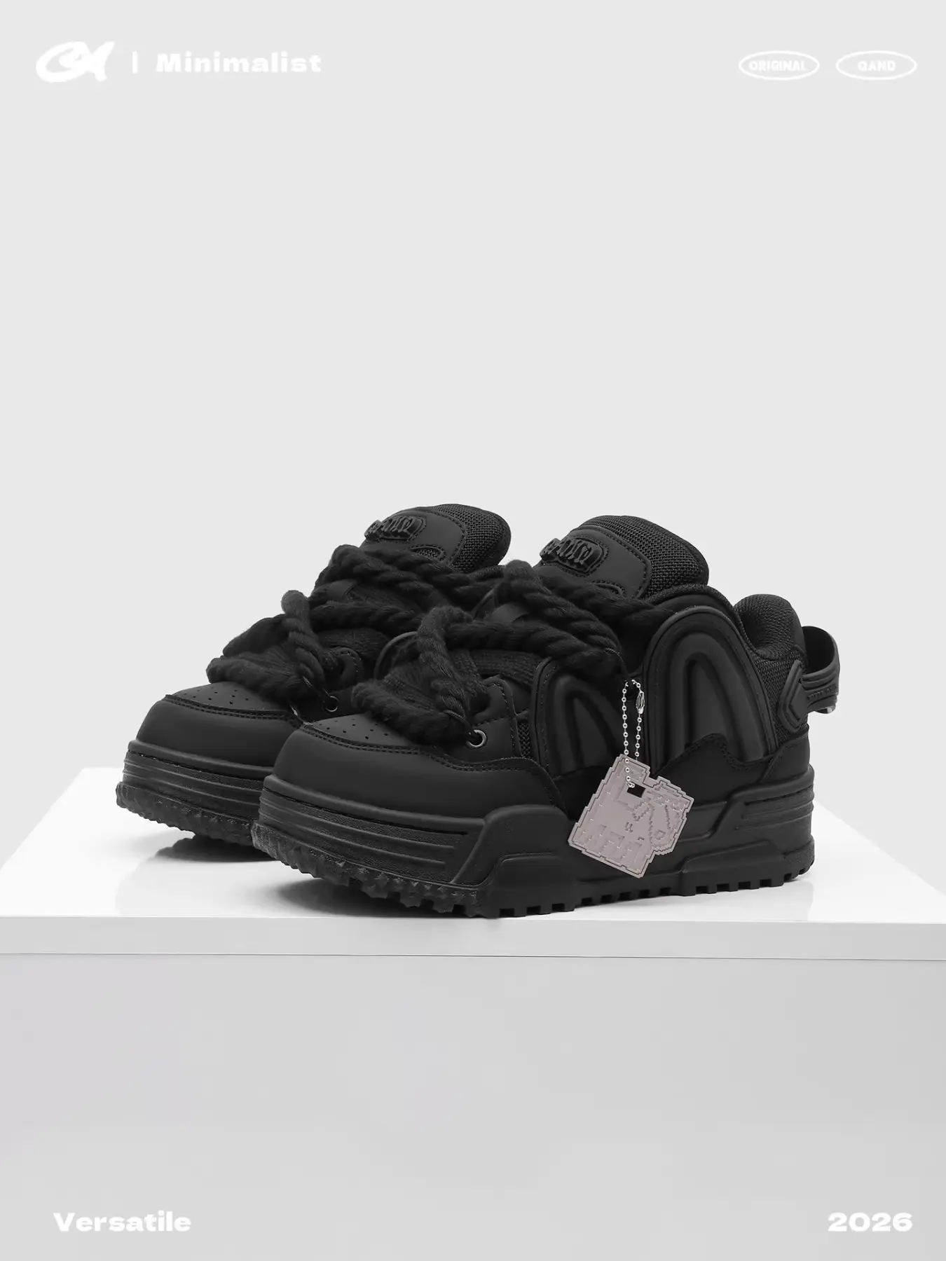 Trendy Original Unique Bread Shoes New Men's Thick Sole Flat Sneaker Shoes, Stylish Casual Footwear for Everyday Wear Sports Shoes