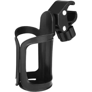 Cup Holder,  Water Bottle Holders, Universal 360 Degrees Rotation Cup Holder for Bicycle, , Scooter, Walker, ,  Bottle Holders for  Adults, 1 Pack