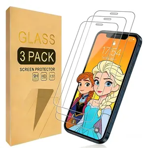 iPhone Screen Protector for iPhone 12/pro 2020, 6.1 Inch Case-Friendly Tempered Glass, 3-Pack Protective Screen Protector Accessories