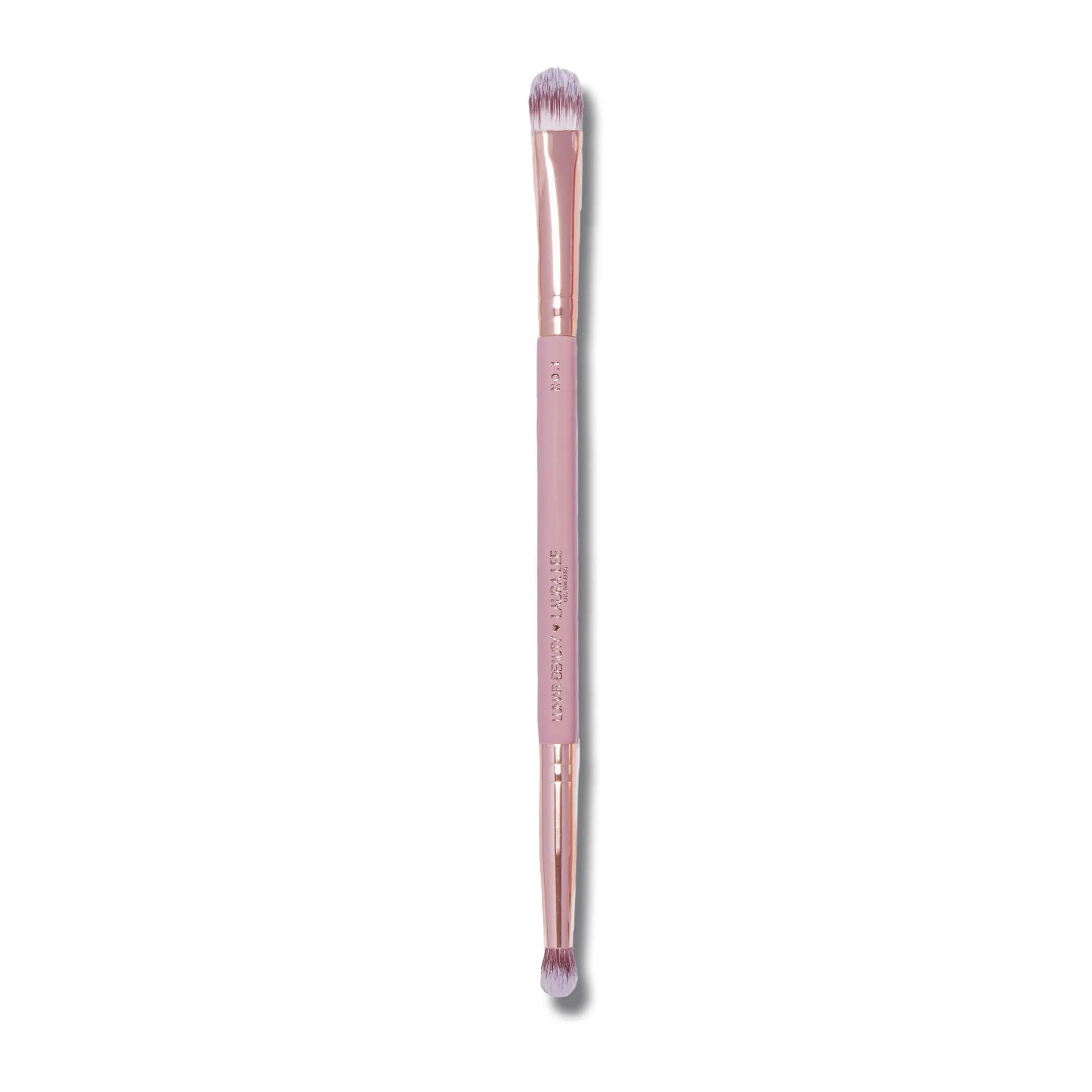 Lunar Beauty x Laura Lee FF-1 Dual-Ended Pencil and Flat Shader Brush