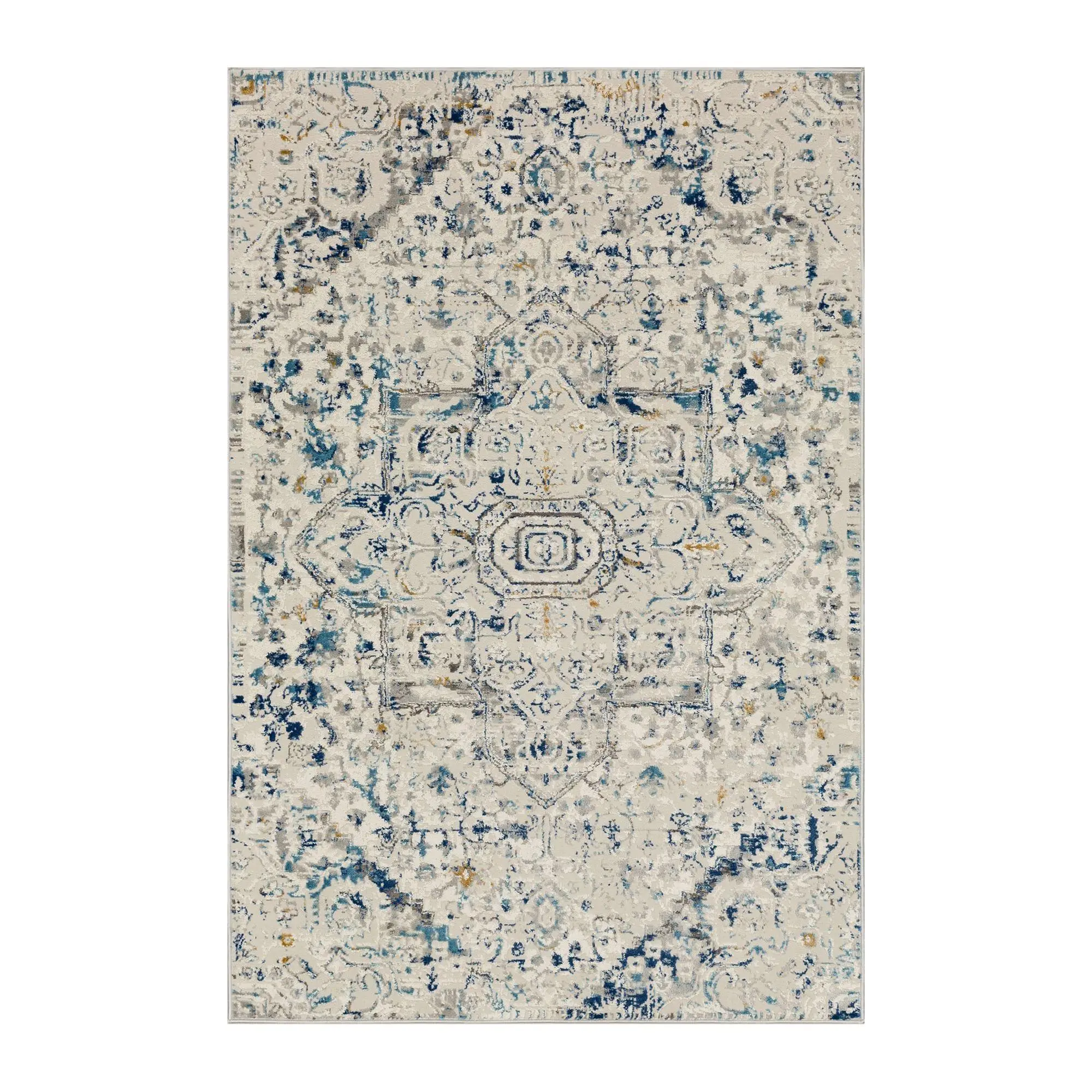 Mohawk Home Helios Blue 5' 3" X 8' Area Rug