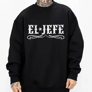 Mexica El Jefe Chicano Pride Clothing Unisex Hoodie Medium Heavy Sweatshirt for Men & Women Full Size S-5XL 0112 Loose Fit 50% Cotton 50% Polyester