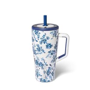 BrüMate Era 30oz Tumbler with Handle and Straw | 100% Leakproof Insulated Tumbler | Keeps Ice 24+ Hours | Cup Holder Friendly Base