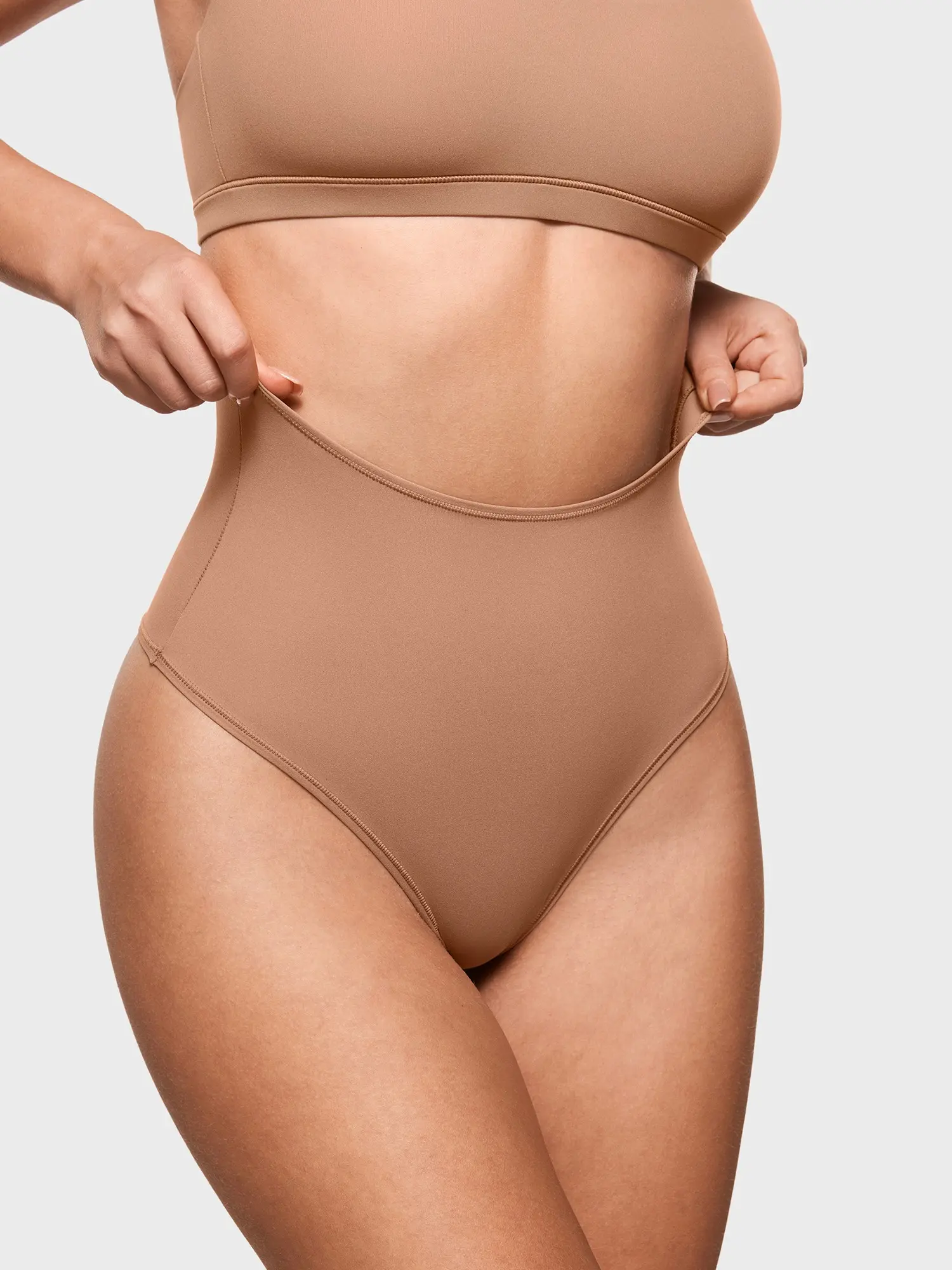 Women's Inbarely Plus Thong Underwear Pack High Waisted 3 Pack #Live Women's Inbarely Plus Thong Underwear Pack High Waisted 3 Pack #Live