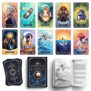 The Wild Soul Oracle Deck by Lila Ravenswood for Enthusiasts
