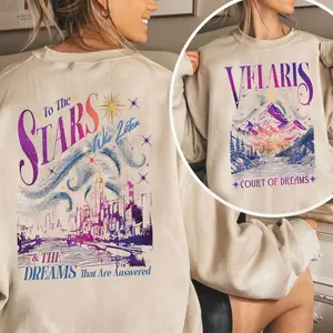 Velaris ACOTAR Shirt, Velaris City Of Starlight, The Night Court Shirt