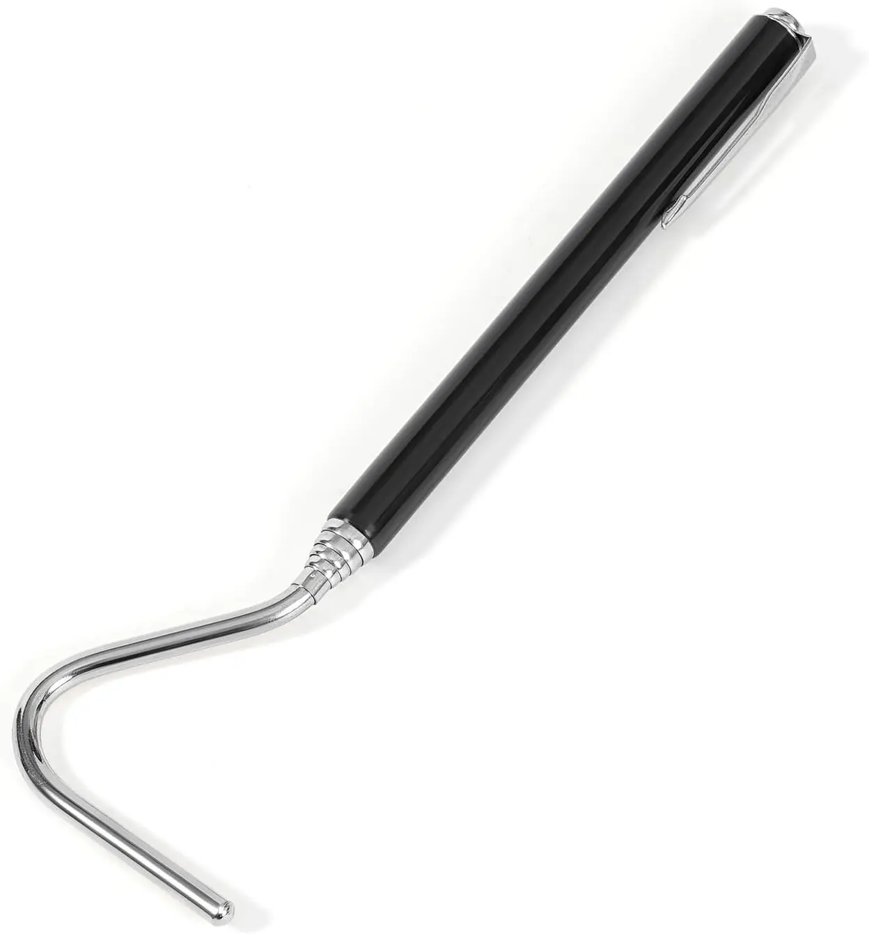 26in Adjustable Stainless Steel Reptile Snake Hook with Non-Slip Handle