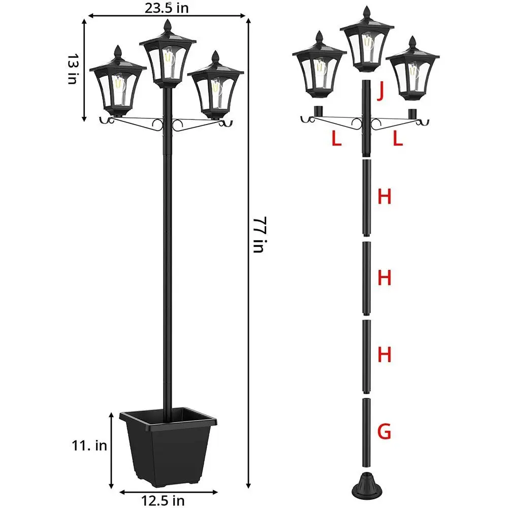 Premium – 3 Light Tall 1PCS