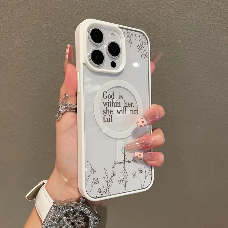 Premium Case for iPhone11/12/13/14/15/16/promax God is within her, she will not fail Ready,Anti-Fall,Ultra-Thin Design | Perfect for Everyday Use