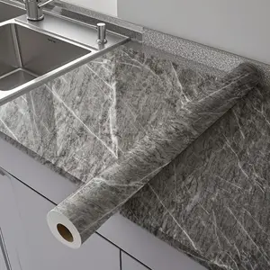 Self-adhesive Marble Pattern Sticker, Kitchen Countertop Sticker, Furniture Sticker, Kitchen Renovation Supplies, Home Decor Supplies, Marble Backsplash Wallpaper