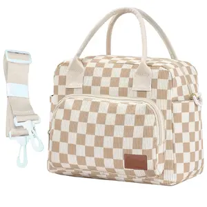 11L Water Resistant Insulated Lunch Tote Bag Portable Cooler for Women Men Work Picnic and Camping Essentials