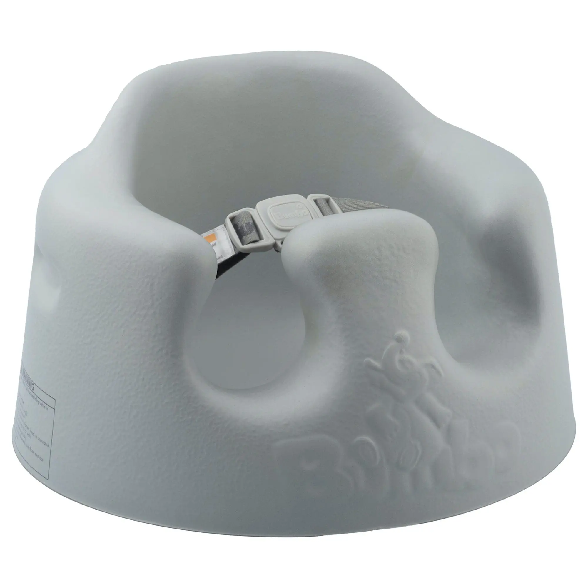 Bumbo Infant Floor Seat Baby Sit Up Chair with Adjustable Harness, Cool Gray Bumbo Infant Floor Seat Baby Sit Up Chair with Adjustable Harness, Cool Gray