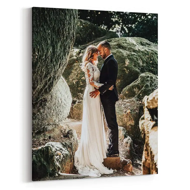 Personalized Custom Canvas Prints: Photo On Canvas Transform Your Photos into Stunning Framed Wall Art Digitally Printed Photo To Canvas Ideal for Home Decor Gifts Keepsakes Framed